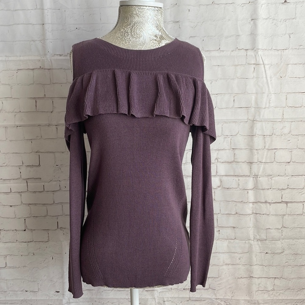 Hippie Rose Cold Shoulder Sweater in XS